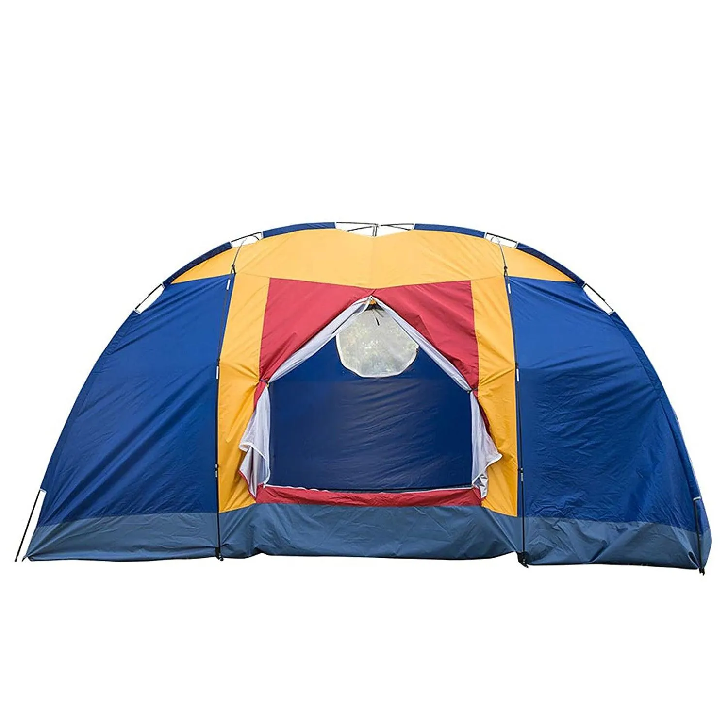 8 Person Backyard Camping Tent Waterproof Easy Setup, 12.5ft