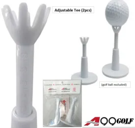 A99 Golf 2pcs Adjustable Golf Tees Driving Range Tee Holder Step Down Rotational Limited Golf Tees