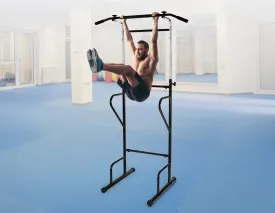 Adjustable Multi-Level Power Tower Dip Pull Up Station