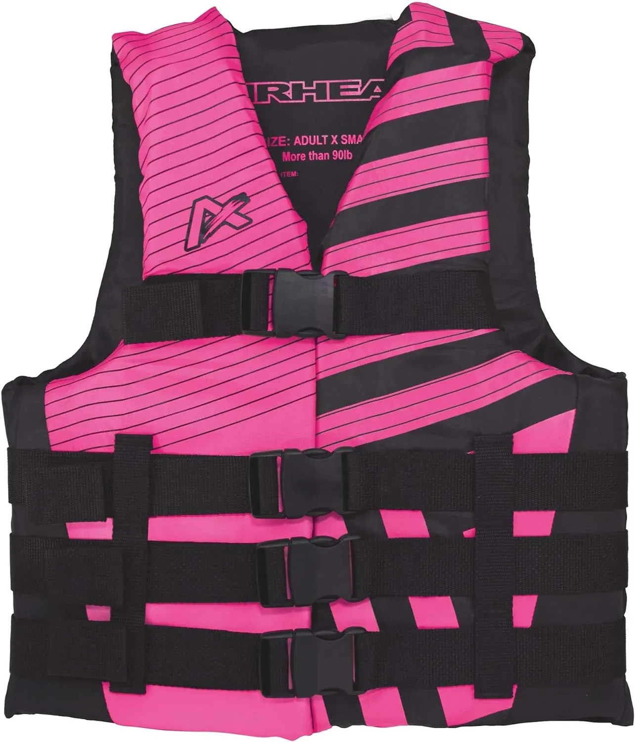 Airhead Trend Life Jacket, Coast Guard Approved, Men's, Women's and Youth Sizes