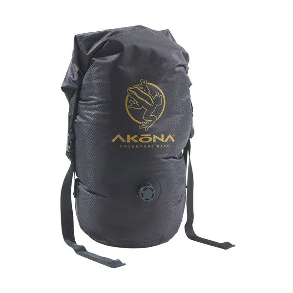 Akona Personal Dry Bag Compression Sack with Roll Top Closure