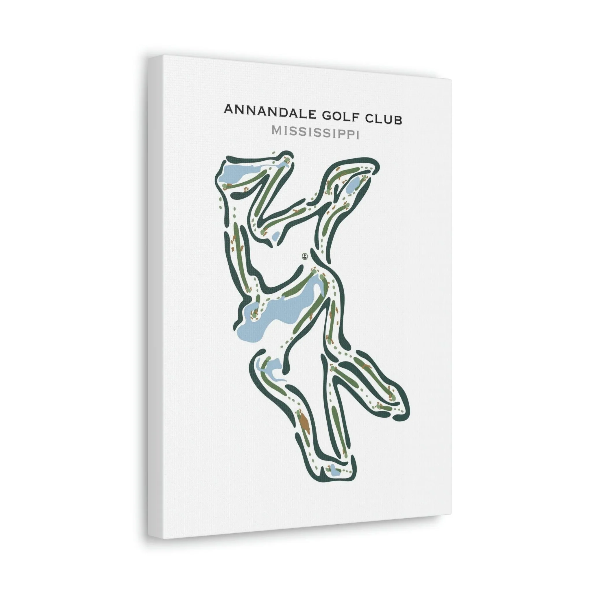 Annandale Golf Club, Mississippi - Printed Golf Courses