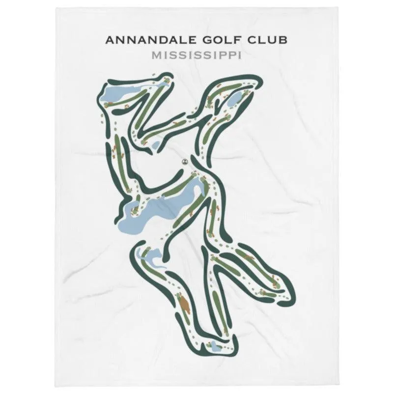 Annandale Golf Club, Mississippi - Printed Golf Courses