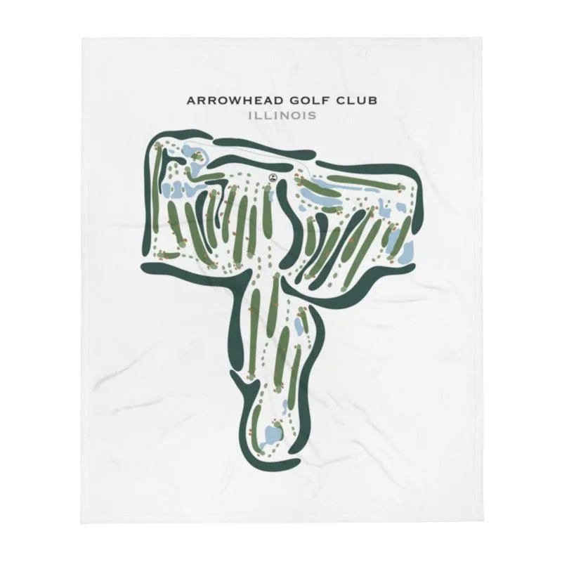 Arrowhead Golf Club, Illinois - Printed Golf Courses