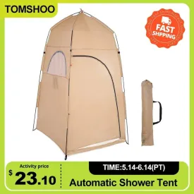Automatic Beach Shower Tent Outdoor Camping Tent UV Protection Shelter Bath Instant Pop-up Summer Privacy Toilet Tent