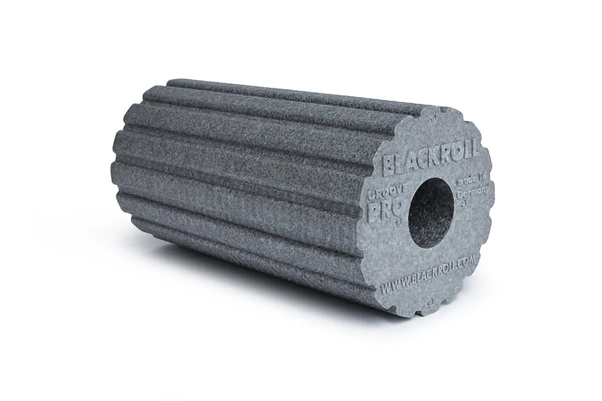 BLACKROLL - Groove Pro Foam Roller, High Density Foam Roller for Exercise, Deep Tissue Massage and Fascia Stimulation, Massage Roller for Muscle Recovery