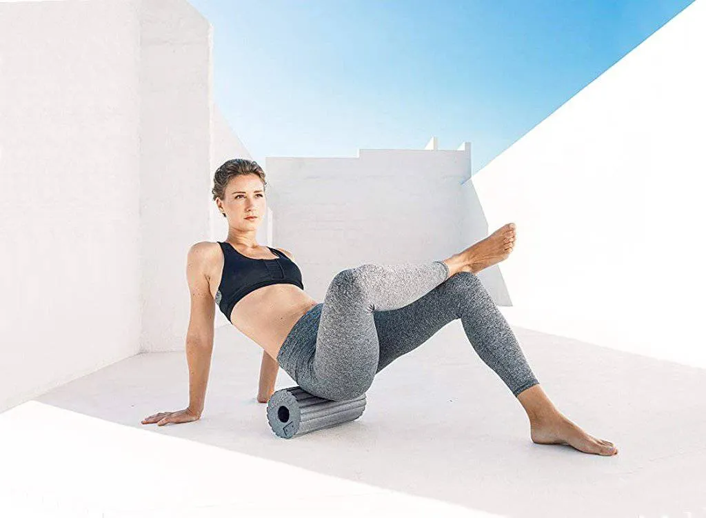 BLACKROLL - Groove Pro Foam Roller, High Density Foam Roller for Exercise, Deep Tissue Massage and Fascia Stimulation, Massage Roller for Muscle Recovery