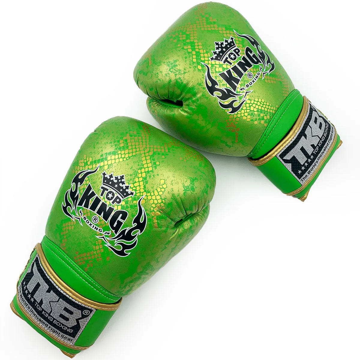 Boxing Gloves Top King TKBGSS-02 Air Green Gold (Old Logo Exclusive)