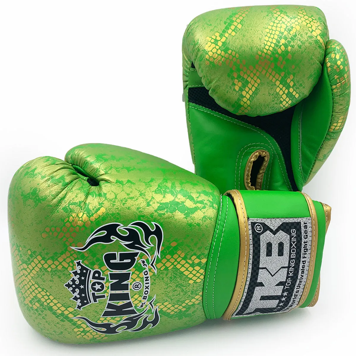 Boxing Gloves Top King TKBGSS-02 Air Green Gold (Old Logo Exclusive)