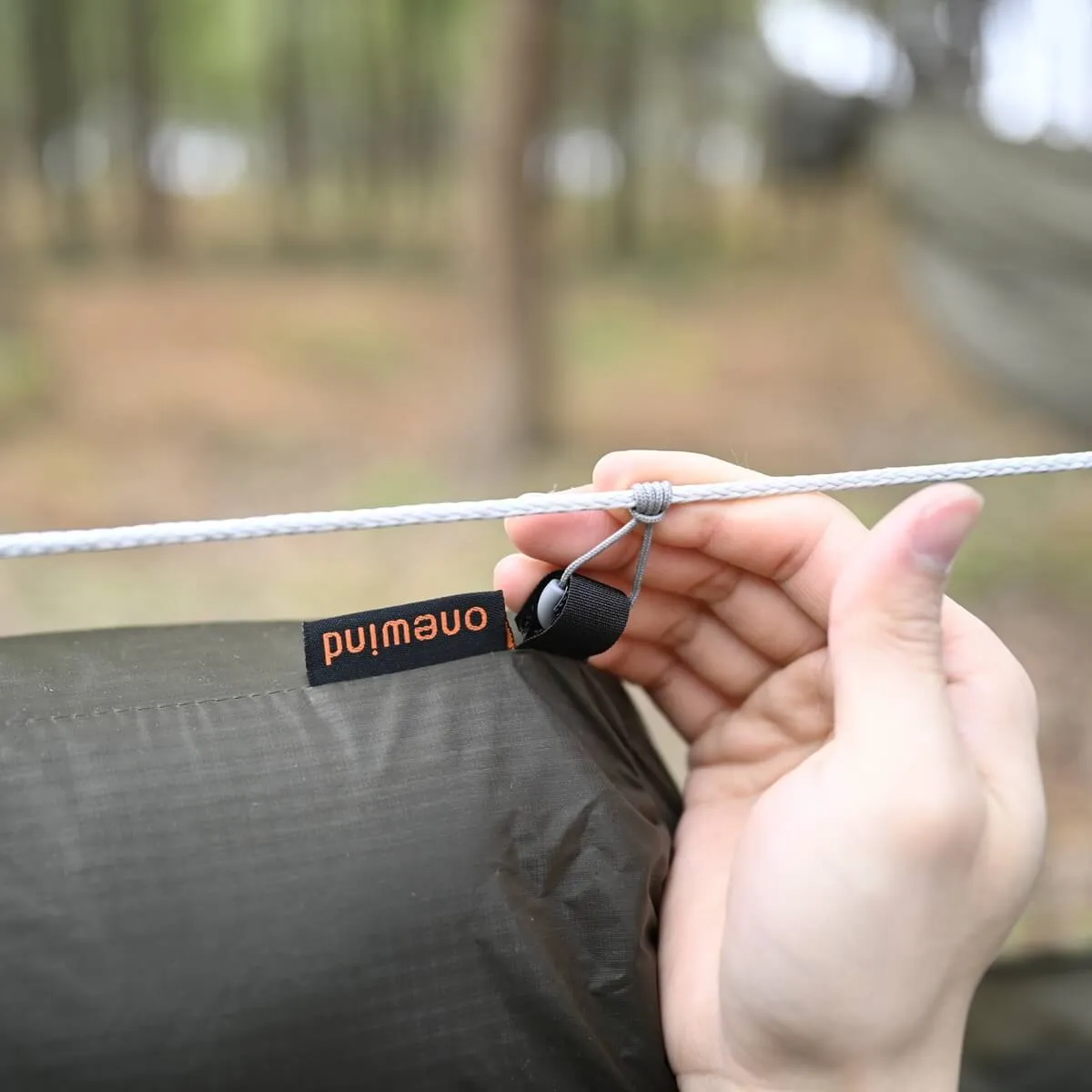Camping Stuff Sack and Hammock Ridgeline Organizer