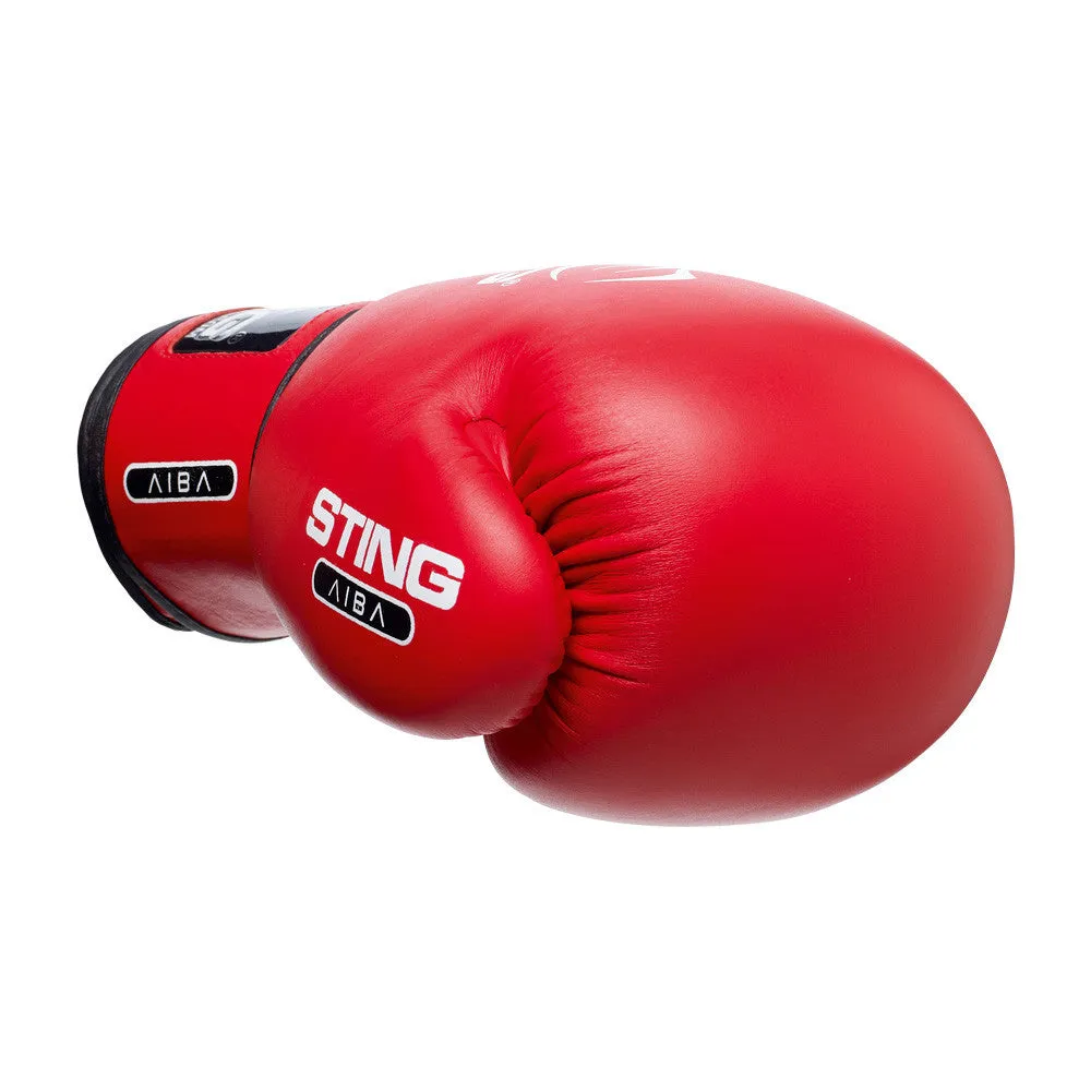 COMPETITION LEATHER BOXING GLOVES AIBA