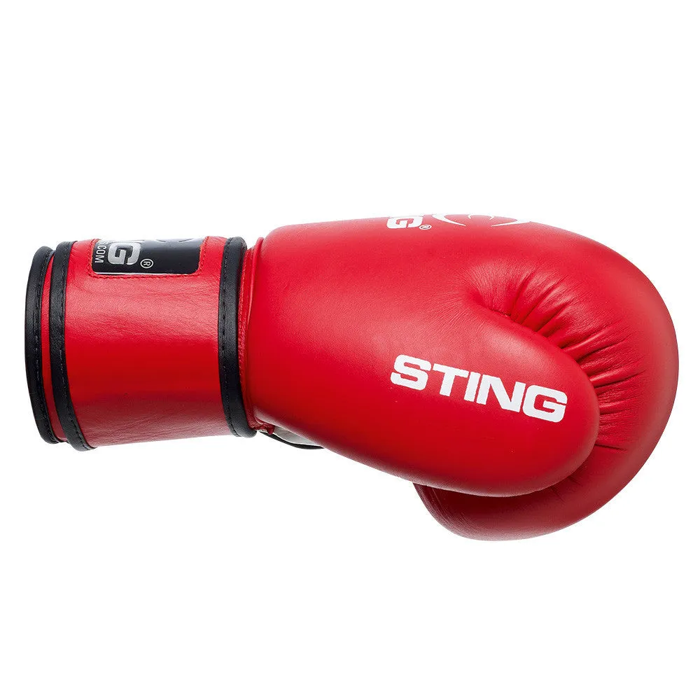 COMPETITION LEATHER BOXING GLOVES AIBA