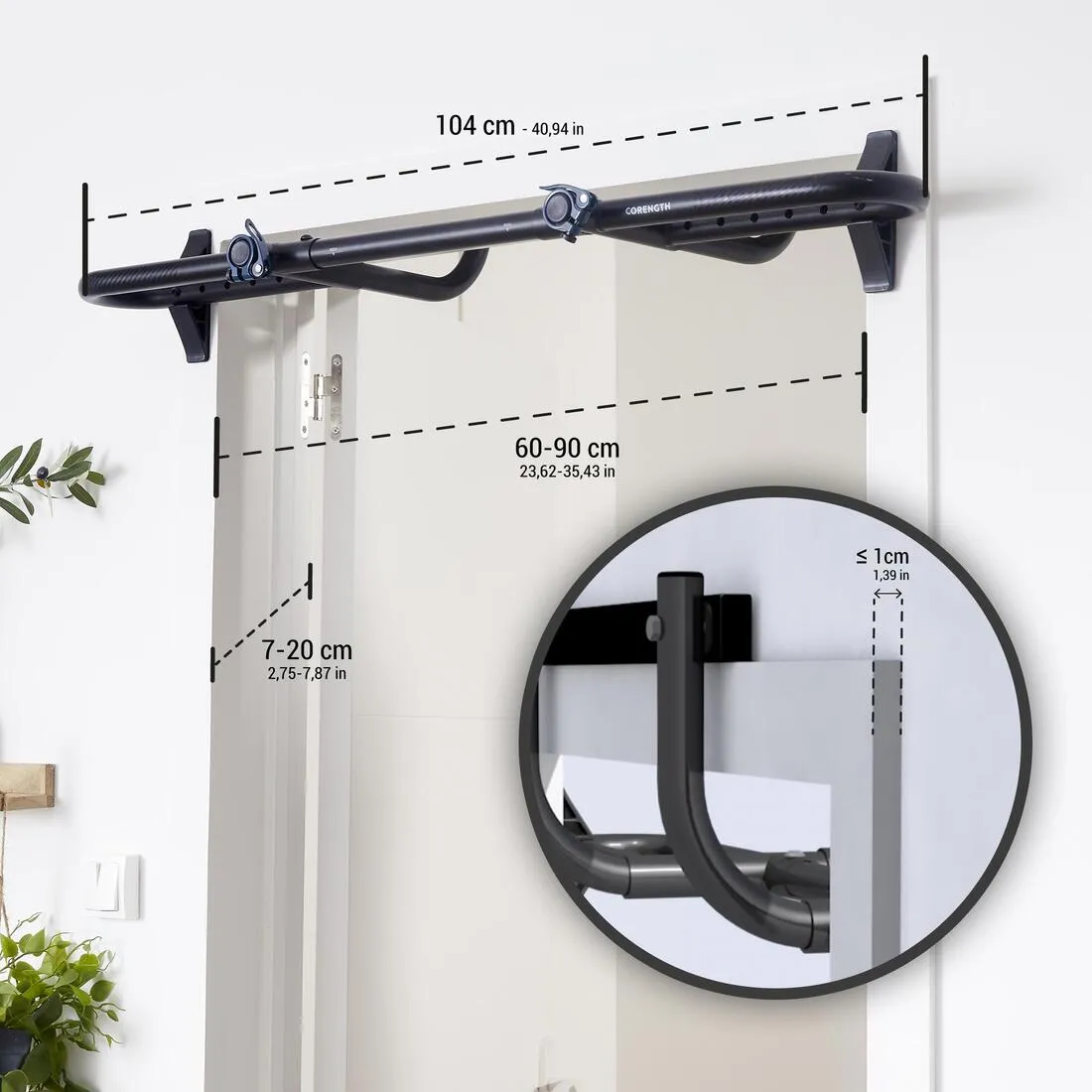 Doorway Pull-Up Bar - No Screws