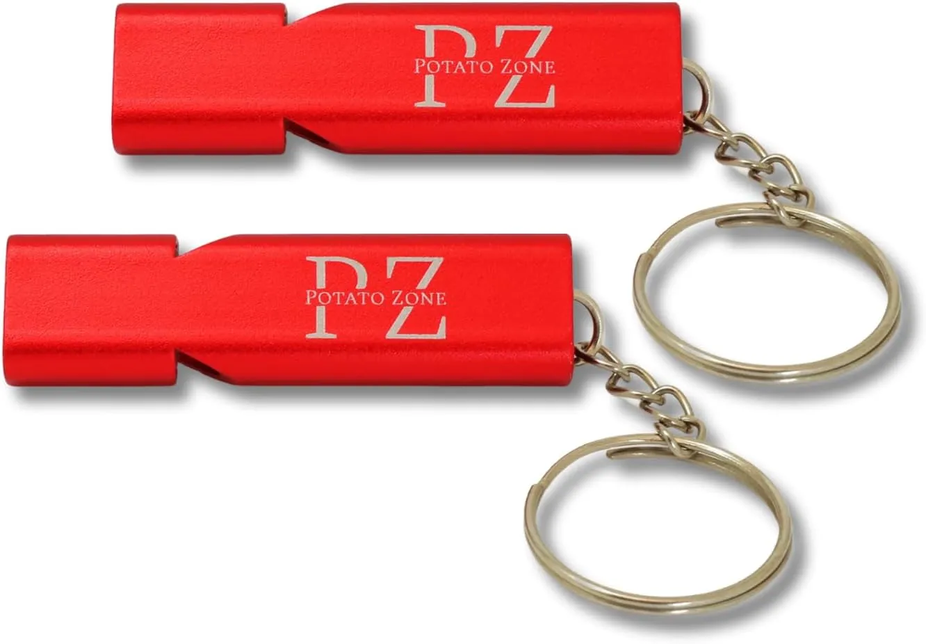 Emergency Whistle  Survival Keychain Whistle Emergency  120db Loud Safety Whistle for Protection, Camping, Hiking, Sports, Dog Training  Portable Metal Whistle
