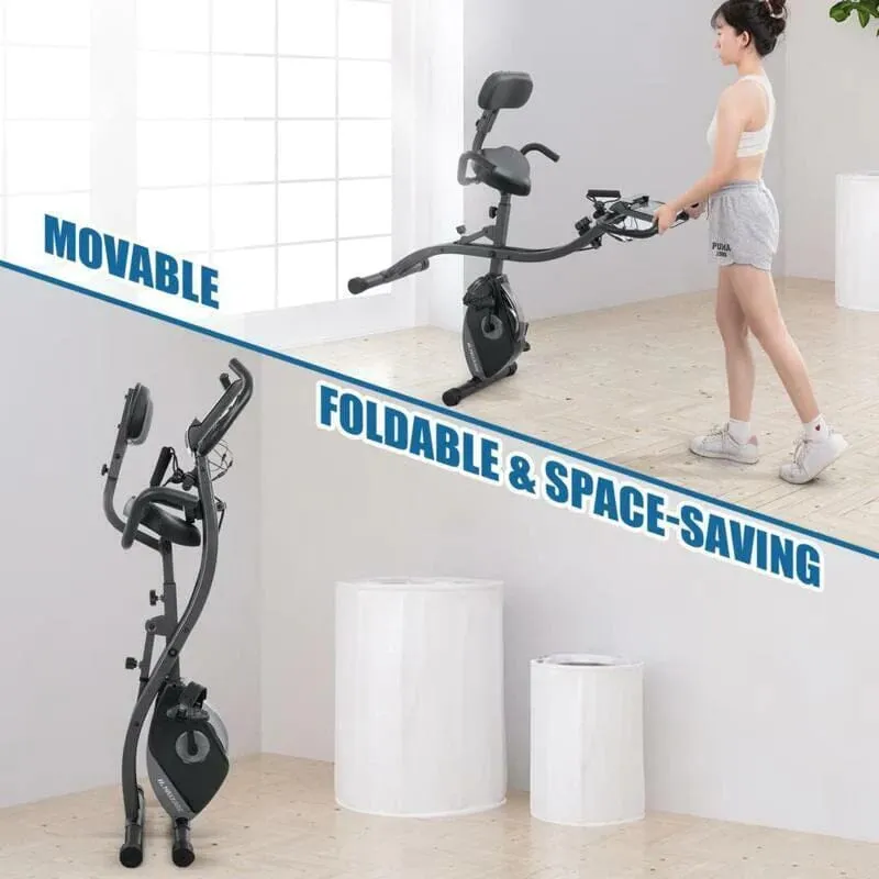 Exercise Stationary Folding Bike