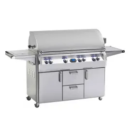 FireMagic Echelon E1060s Portable Grill Digital Thermometer and Single Sideburner