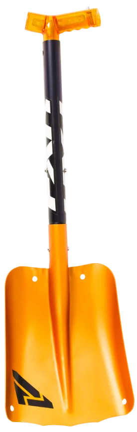 FXR Tactic Snow Shovel For Snowmobiling And Snow Biking - Black And Orange
