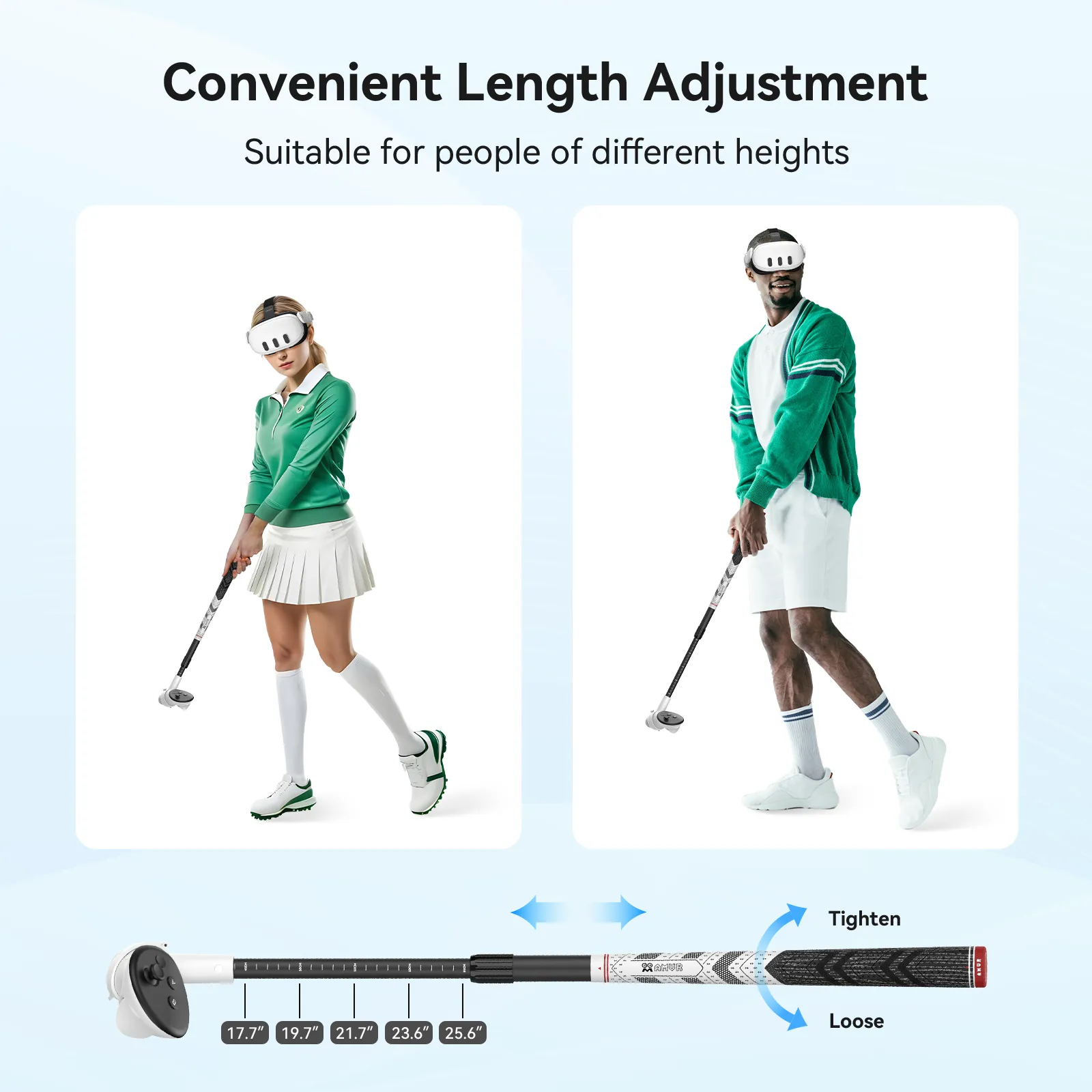 Golf Club Attachment for Quest 3S/ Quest 3