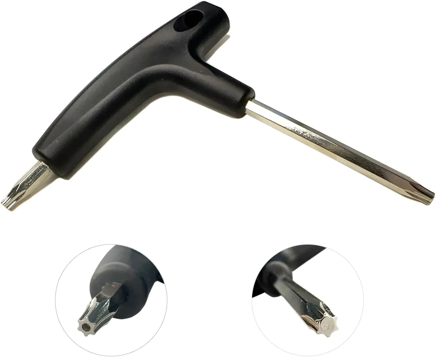 Golf Wrench Driver Tool TLC Multi-Function Taylormade M1/ M2/M3/M4/SLDR/RBZ COBRA F9 Golf Dual Wrench Club Tools T20 T25 Universal Weights Shaft Adapter(T20 T25 Black)