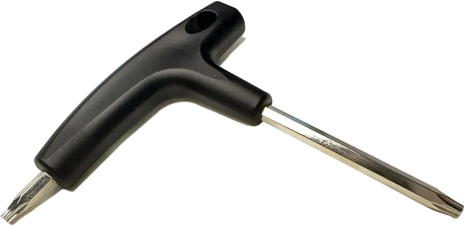 Golf Wrench Driver Tool TLC Multi-Function Taylormade M1/ M2/M3/M4/SLDR/RBZ COBRA F9 Golf Dual Wrench Club Tools T20 T25 Universal Weights Shaft Adapter(T20 T25 Black)