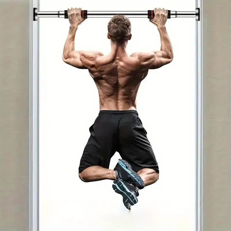 Indoor Pull Up Bar |  Home & Gym Door Frame Telescopic Pull Up Rod
