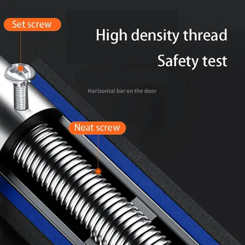 Indoor Pull Up Bar |  Home & Gym Door Frame Telescopic Pull Up Rod