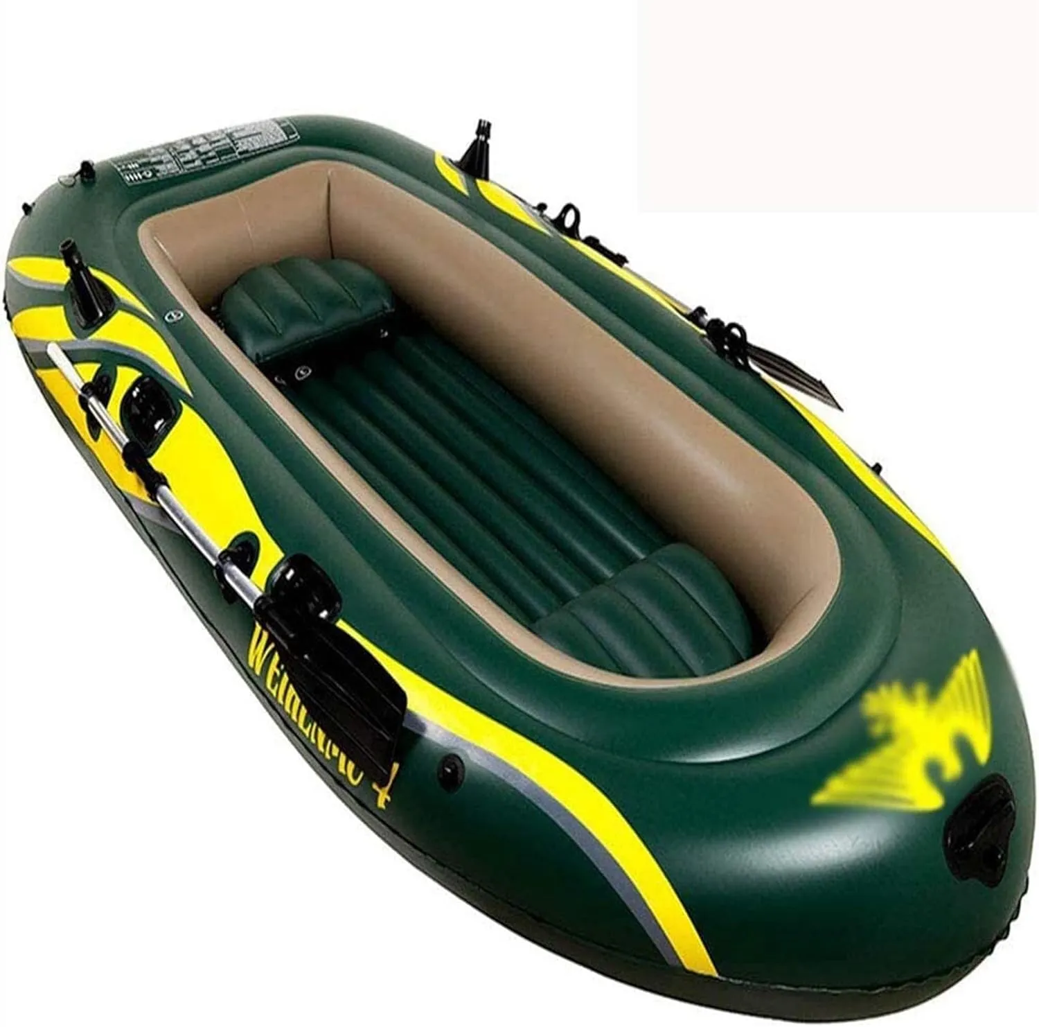 Inflatable Raft, Inflatable Boat for Swimming Pool, Portable Fishing Inflatable Boat