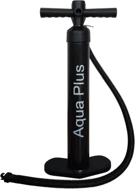 Inflatable Stand Up Paddle Board High Pressure Double Action SUP Pump (Black, 63cm)