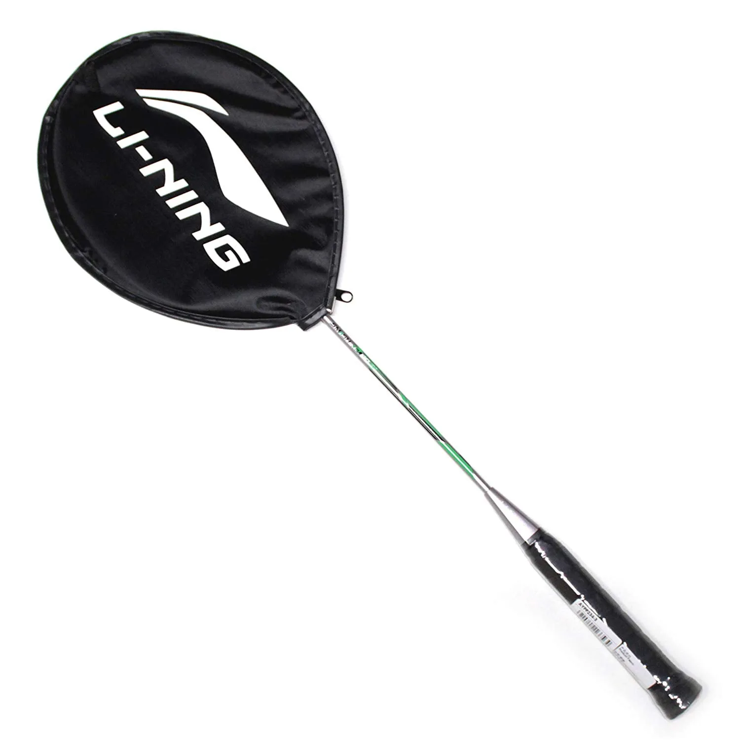Li-Ning XP-80-IV Aluminum Badminton Racquet, Set of 2 (Grey/Blue)