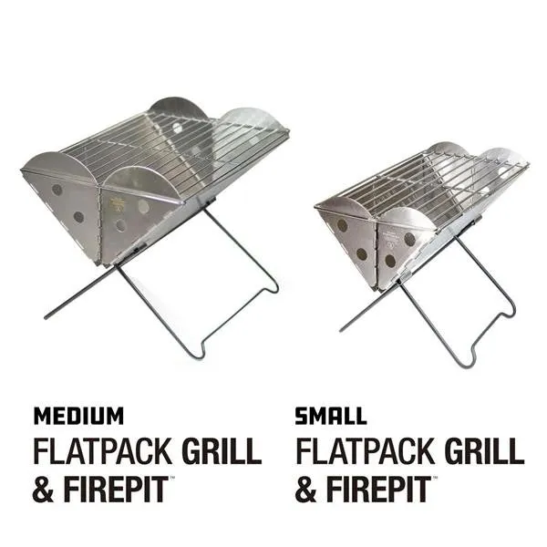 Medium Flatpack Portable Grill & Firepit