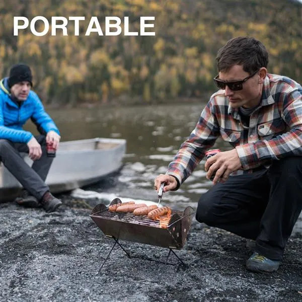 Medium Flatpack Portable Grill & Firepit