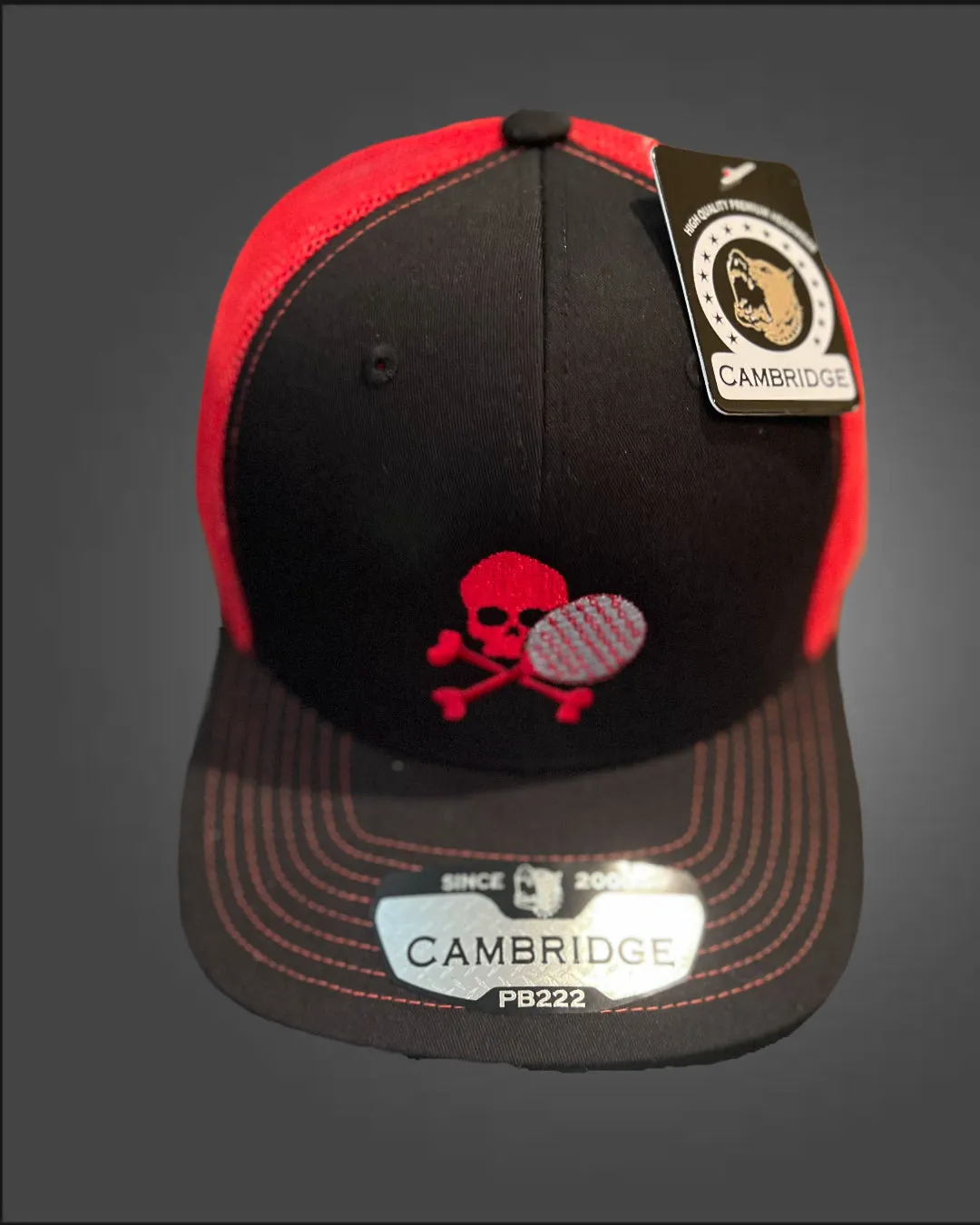 Midnight Paddle Trucker - Black/Red
