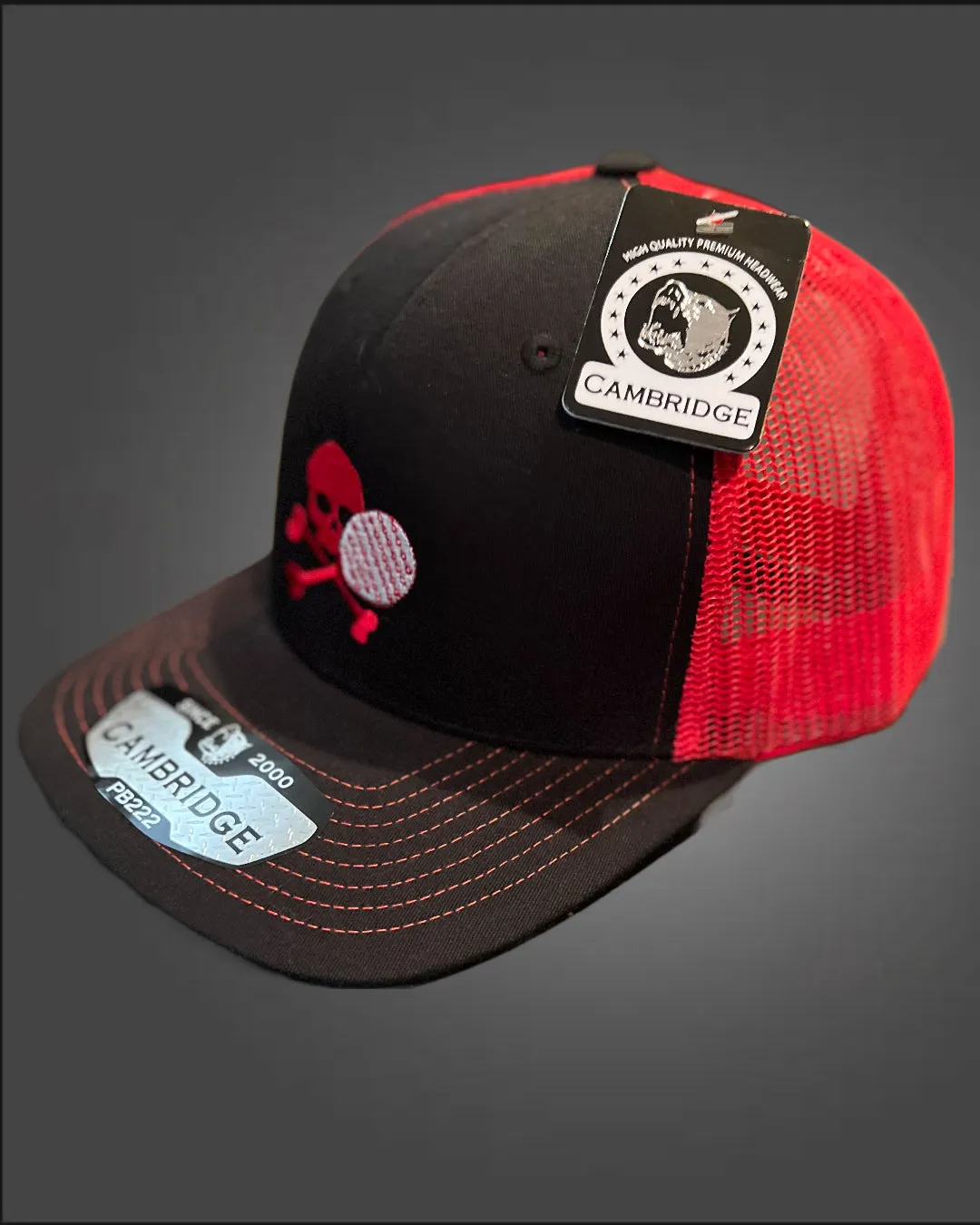 Midnight Paddle Trucker - Black/Red