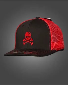 Midnight Paddle Trucker - Black/Red