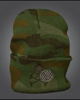 NEW   Green Camo Skull Cap