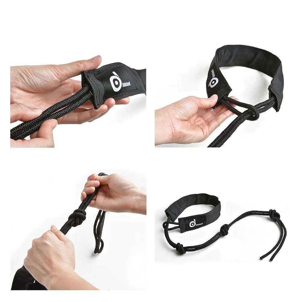 Odoland Lightweight Portable Nylon Camping Hammock and Steel Carabiners