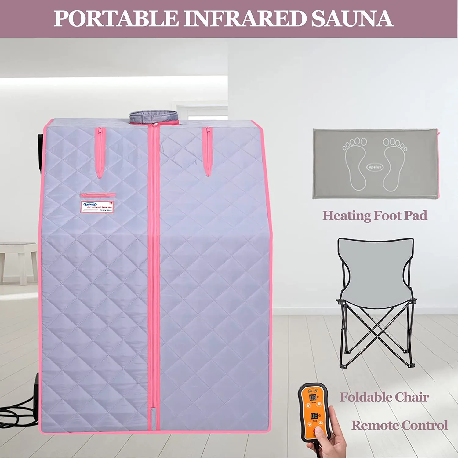 One Person Portable Full Body Sauna Tent SPA Set for Home