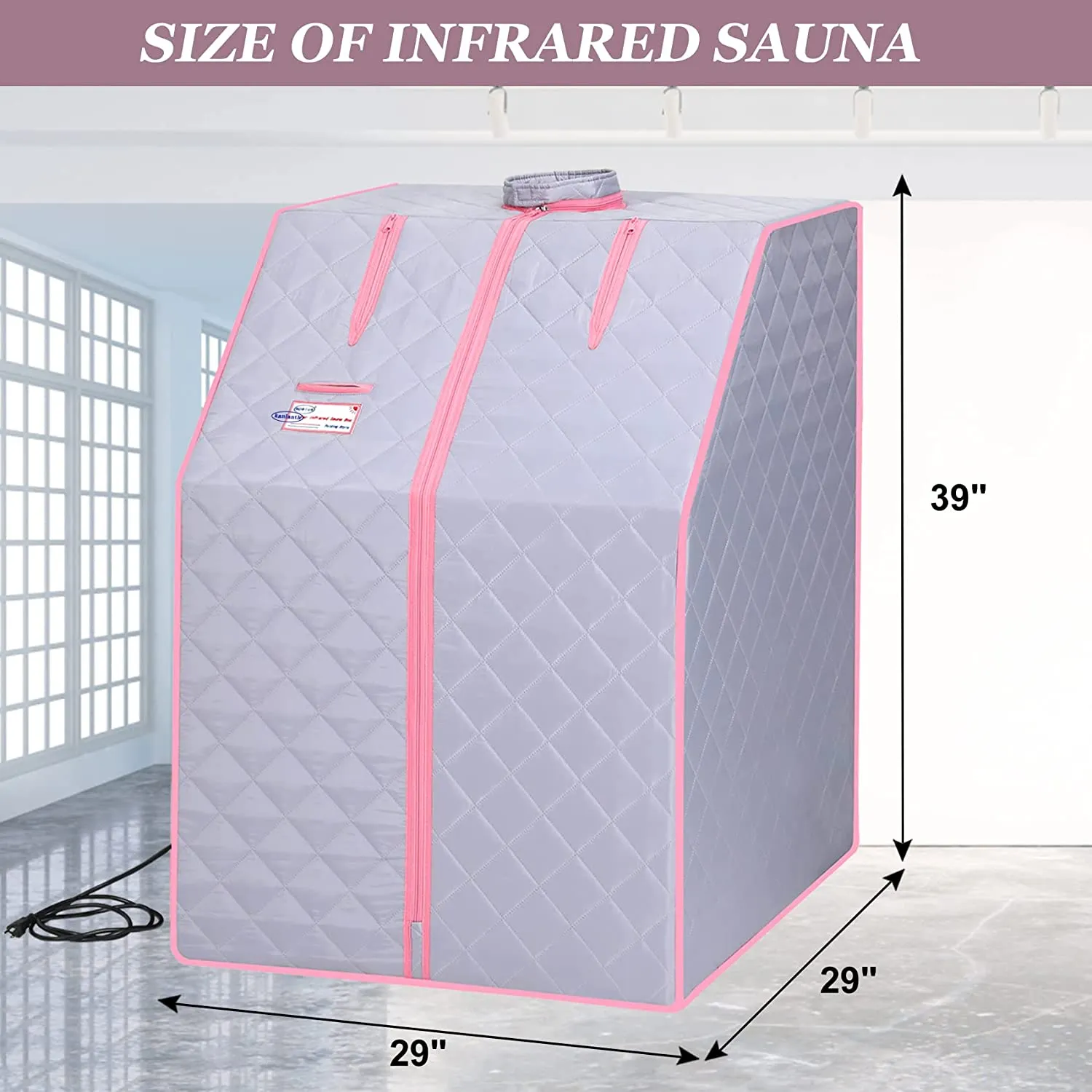 One Person Portable Full Body Sauna Tent SPA Set for Home