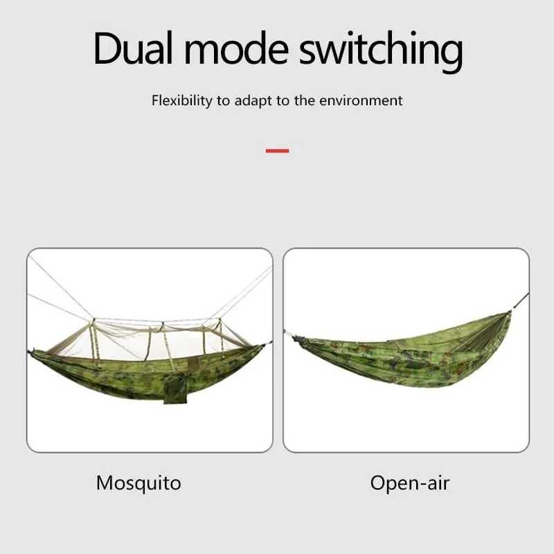 Outdoor Portable Camping/Garden Hammock with Mosquito Net
