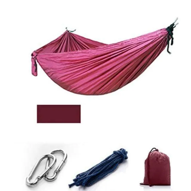 Outdoor Portable Camping/Garden Hammock with Mosquito Net