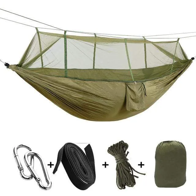 Outdoor Portable Camping/Garden Hammock with Mosquito Net