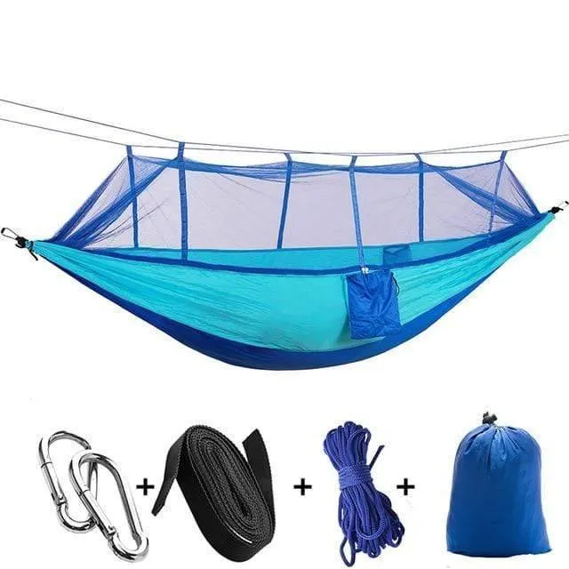 Outdoor Portable Camping/Garden Hammock with Mosquito Net