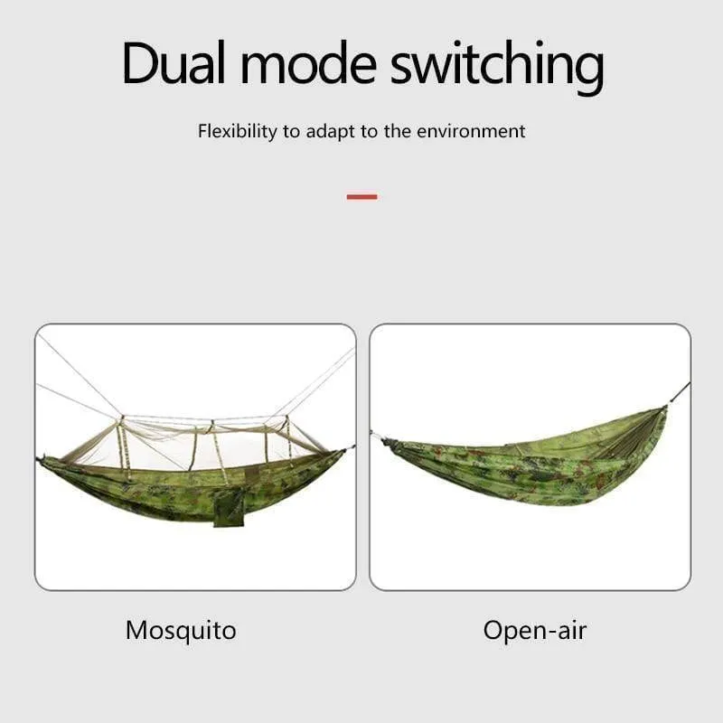 Outdoor Portable Camping/Garden Hammock with Mosquito Net