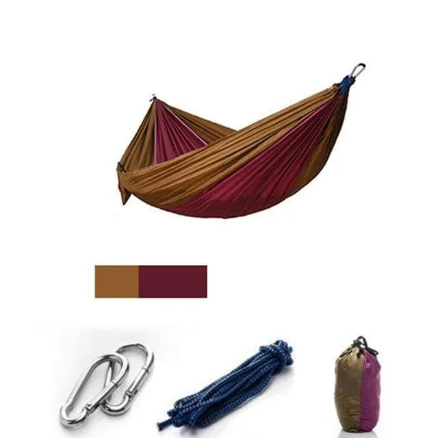 Outdoor Portable Camping/Garden Hammock with Mosquito Net