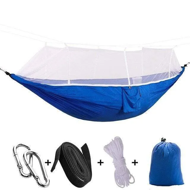 Outdoor Portable Camping/Garden Hammock with Mosquito Net