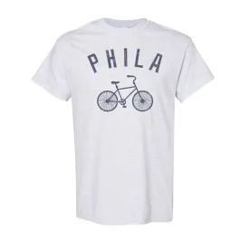 Phila Bicycle T-Shirt | Philly Bicycle Ash T-Shirt