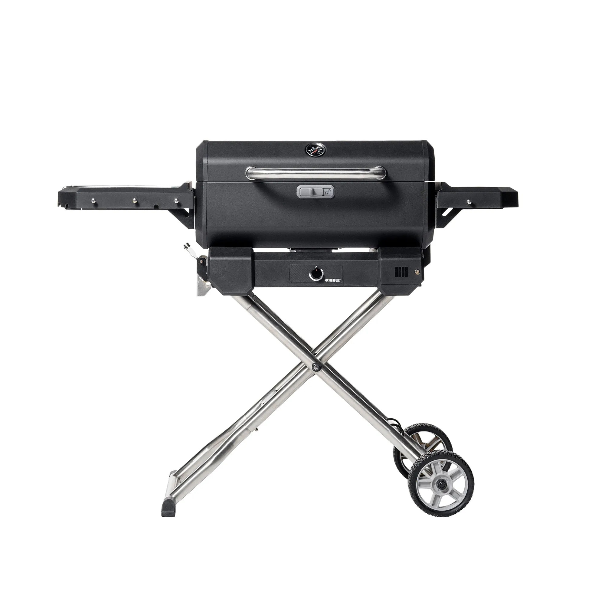 Portable houtskool Grill met onderstel