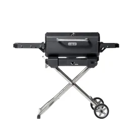 Portable houtskool Grill met onderstel