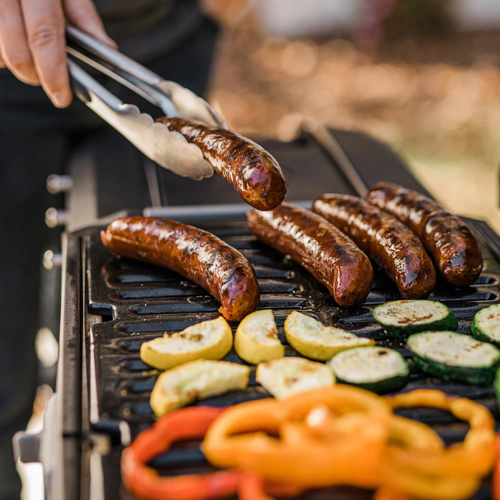 Portable houtskool Grill met onderstel