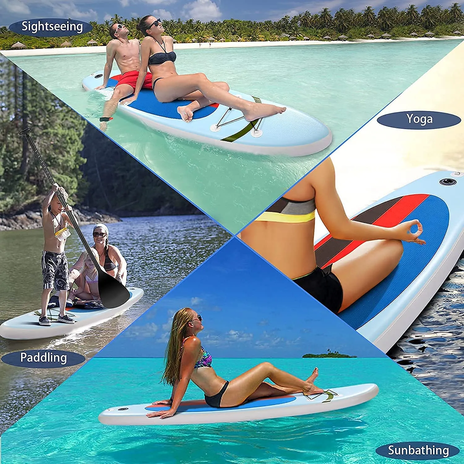 Portable Inflatable Stand-Up Paddleboard (SUP)